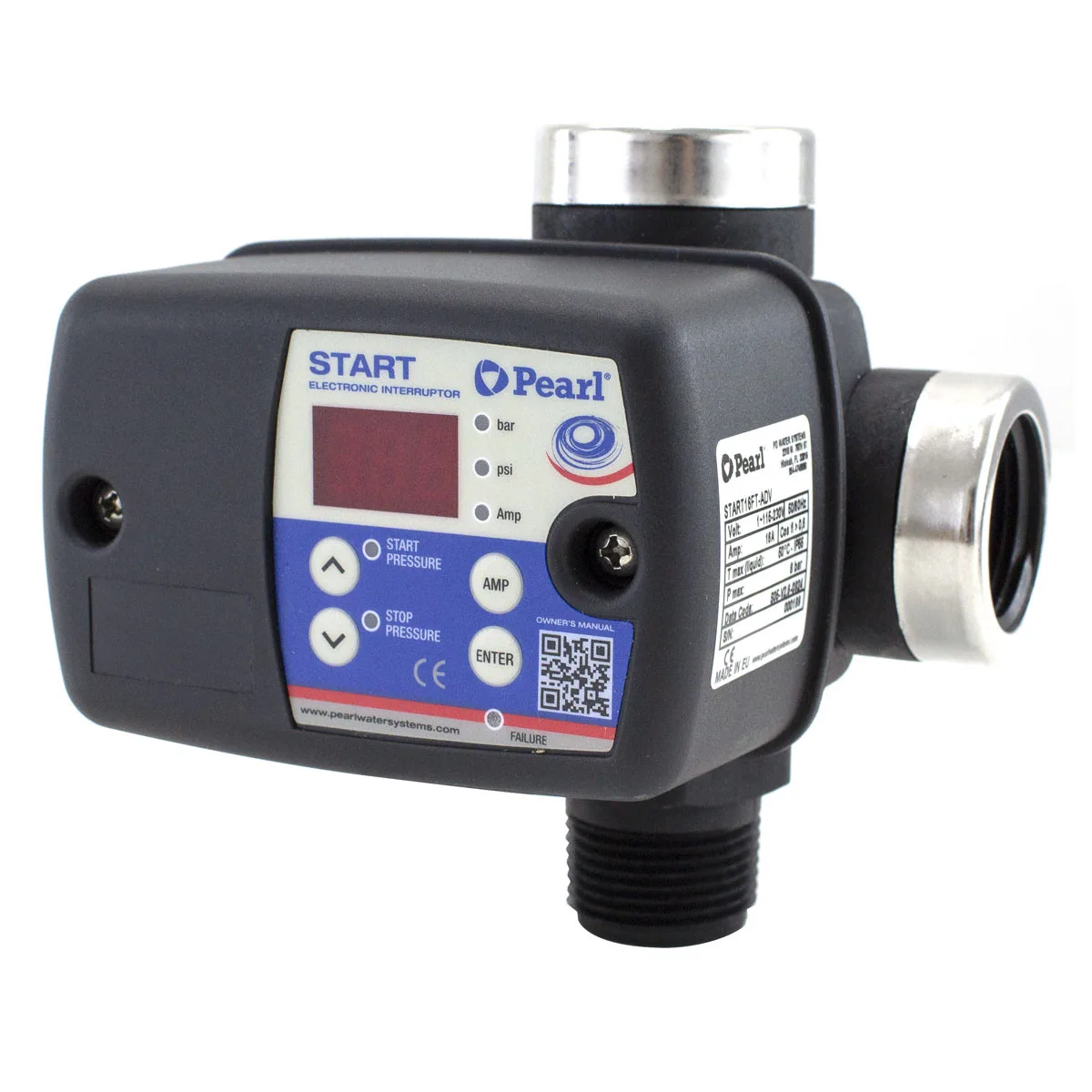 Pearl START16FT-ADV – Controlador Electrónico de Presión Diferencial