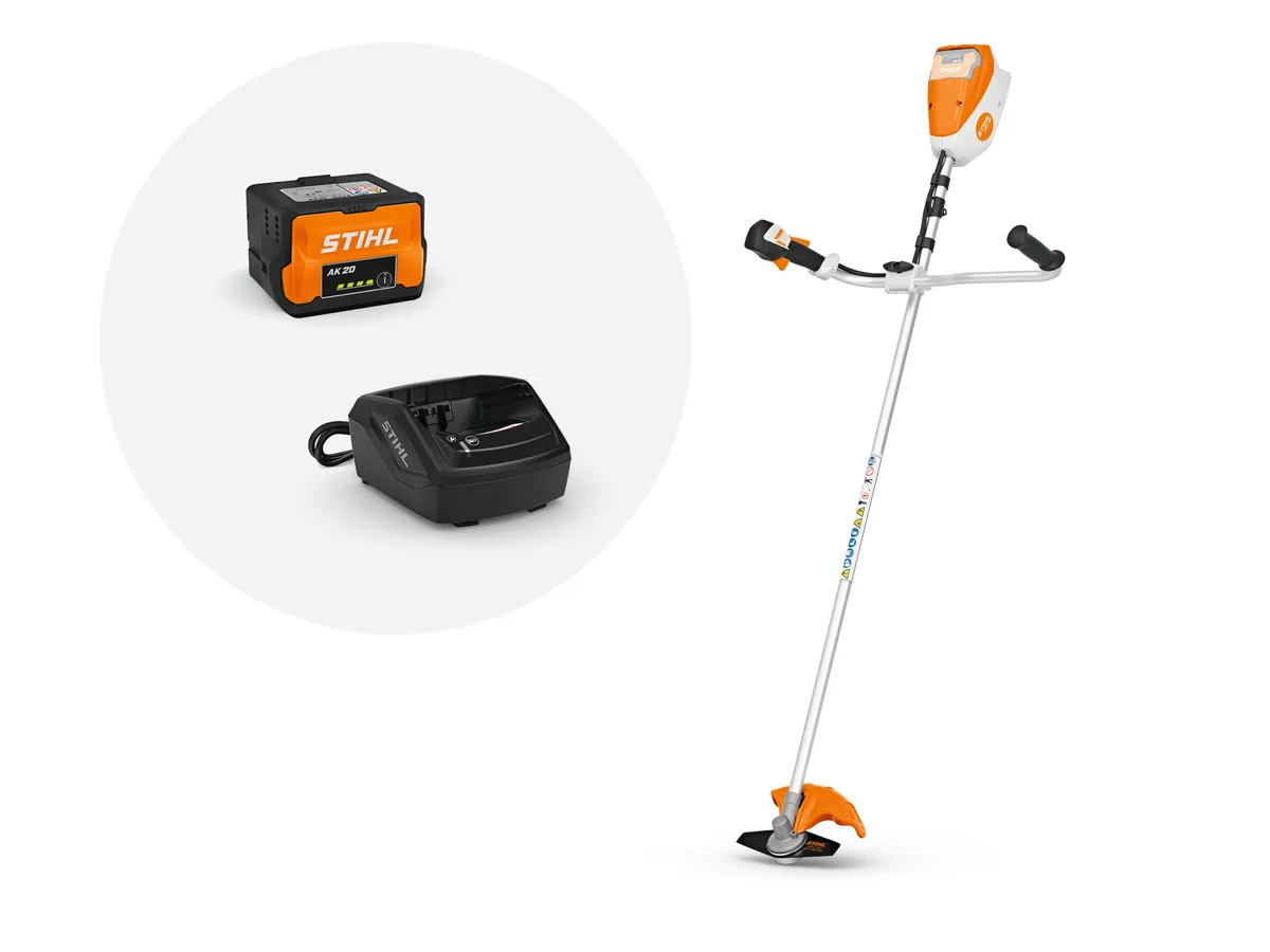 STIHL Guadaña inalámbrica FSA 80 con batería AK 20 y cargador AL 101
